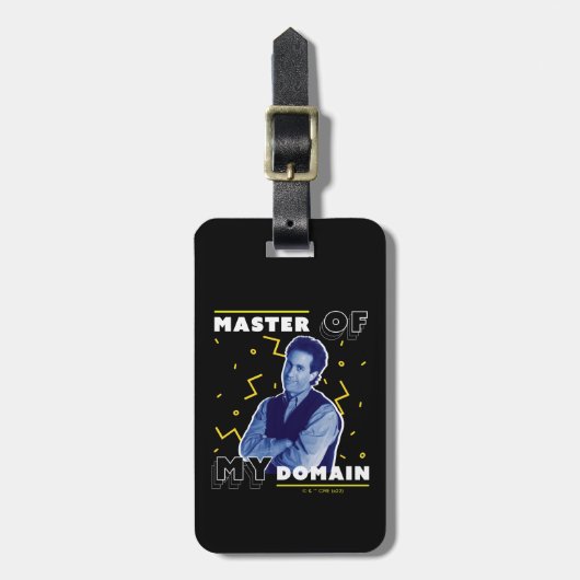 Jerry Seinfeld | Master of My Domain ラゲッジタグ (正面縦)