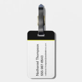 Jerry Seinfeld | Master of My Domain ラゲッジタグ (裏面縦)