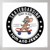 Jerry Skateboarding – 乗り心地 ポスター (正面)