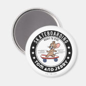 Jerry Skateboarding – 乗り心地 マグネット (正面/裏面)