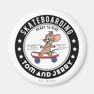 Jerry Skateboarding – 乗り心地 マグネット