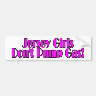 jerseyの女の子 バンパーステッカー