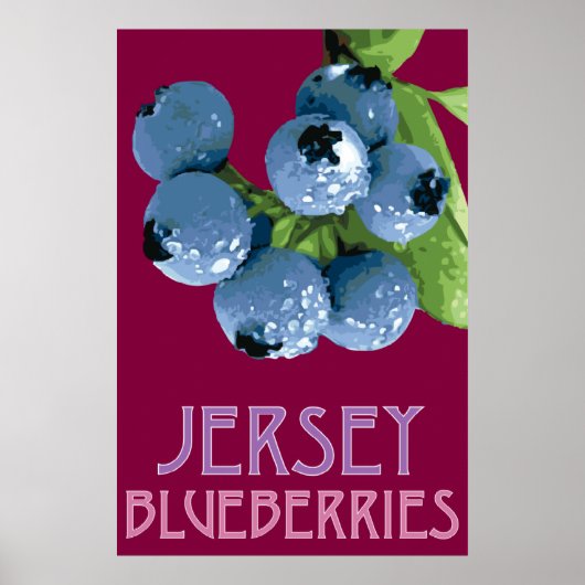 Jersey_Blueberries ポスター (正面)