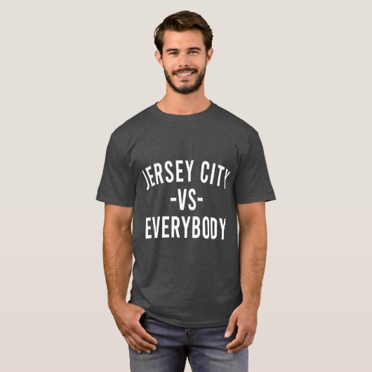 Jersey city vs everybody boy tシャツ (正面フル)