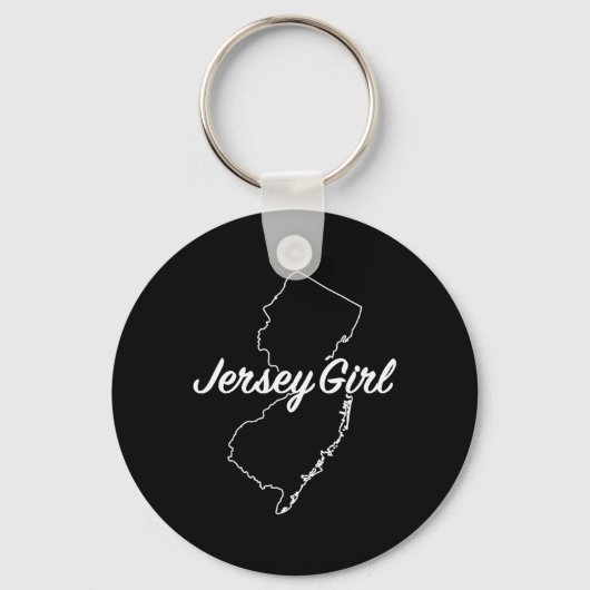 Jersey Girl New Jersey  キーホルダー (正面)