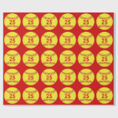 JERSEY NUMBER, COLORSソフトボールラッピング紙 ラッピングペーパー (フラット)