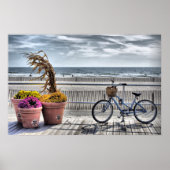 Jersey Shore Boardwalk   HDR ポスター (正面)