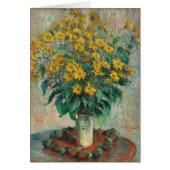 Jerusalem Artichoke Flowers by Claude Monet (正面)