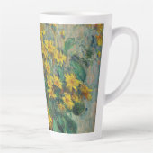 Jerusalem Artichoke Flowers by Claude Monet カフェラテマグ (右)