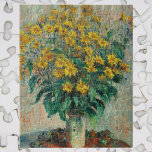 Jerusalem Artichoke Flowers by Claude Monet ジグソーパズル<br><div class="desc">Jerusalem Artichoke Flowers (1880) by Claude Monetは、ヴィンテージの印象派のアート素晴らしフローラスチルライフの一つ絵画で、黄色いエルサレムのアーティチョークの花が花瓶に咲いている。アーティストについて：クロード・モネ(1840-1926)は印象派の運動の創始者であフランスのり絵画、その絵画の大部分は「空中に浮かぶ」（野外に浮かぶ）スタイル印象派の風景である。</div>