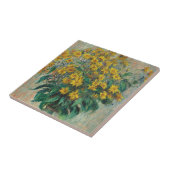 Jerusalem Artichoke Flowers by Claude Monet タイル (側面)