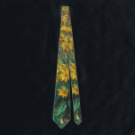 Jerusalem Artichoke Flowers by Claude Monet ネクタイ<br><div class="desc">Jerusalem Artichoke Flowers (1880) by Claude Monetは、ヴィンテージの印象派のアート素晴らしフローラスチルライフの一つ絵画で、黄色いエルサレムのアーティチョークの花が花瓶に咲いている。アーティストについて：クロード・モネ(1840-1926)は印象派の運動の創始者であフランスのり絵画、その絵画の大部分は「空中に浮かぶ」（野外に浮かぶ）スタイル印象派の風景である。</div>