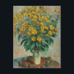Jerusalem Artichokes by Claude Monet Postages ポストカード<br><div class="desc">モネ – 美術の巨匠のお祝い</div>
