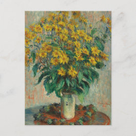 Jerusalem Artichokes by Claude Monet Postages ポストカード