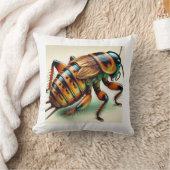 Jerusalem cricket 130924IREF210 - Watercolor クッション (ブランケット)