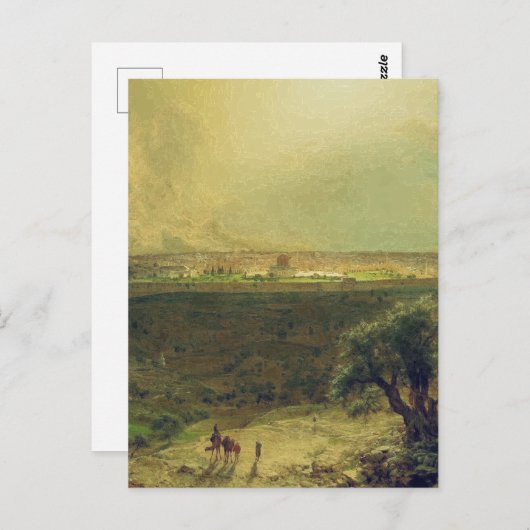 Jerusalem from the Mount of Olives ポストカード (正面/裏面)