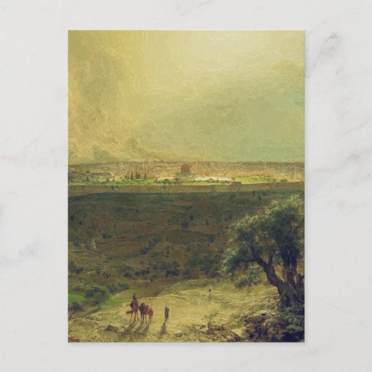 Jerusalem from the Mount of Olives ポストカード (正面)