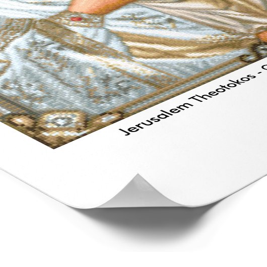 Jerusalem Theotokos – ポスター (角)