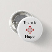 jerusalemcross%5B1%5Dは、そこに、希望あります 缶バッジ (正面&裏面)