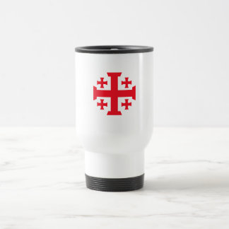 Jeruslam Templar Crusader Cross Travel Mug トラベルマグ
