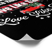 Jesのよう霜の降りたにルドルフの愛のように輝くようにダンス ポスター (角)