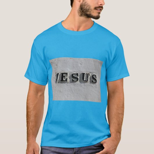 Jeshu - 信仰と強さを感じるTシャツ Tシャツ (正面)