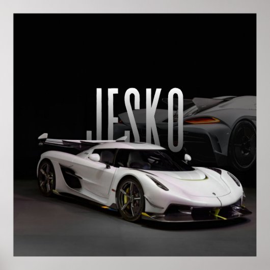 Jesko absolut ポスター (正面)