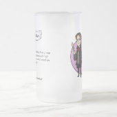 JessおよびブライアンGPのコレクターのコップ フロストグラスビールジョッキ (中央)