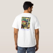 Jessアレンは石灰水のTシャツを設計します Tシャツ (裏面フル)