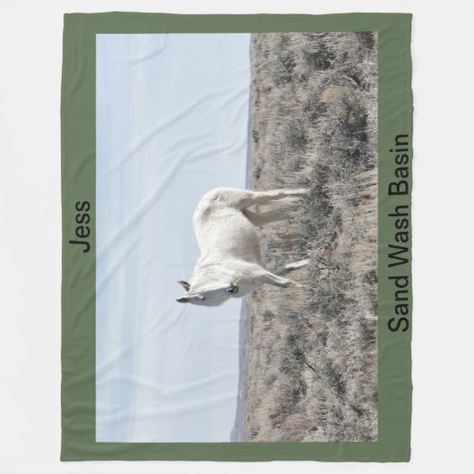 Jess フリースブランケット (正面)