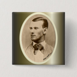 Jesseジェームスの違法の銀行強盗 缶バッジ