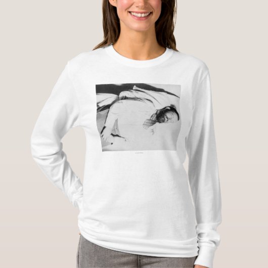 Jesse違法のジェームスの写真の死体 Tシャツ (正面)