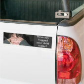 jesse、あなたの子供を今日抱き締めましたか。 バンパーステッカー (トラック上)