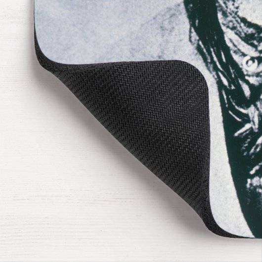 Jesse Chisholm (b/wの写真) マウスパッド (コーナー)