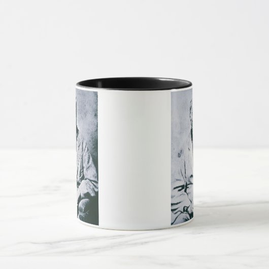 Jesse Chisholm (b/wの写真) マグカップ (中央)