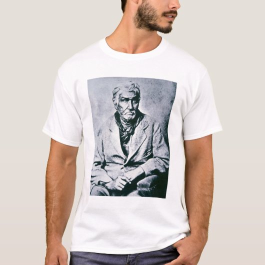 Jesse Chisholm (b/wの写真) Tシャツ (正面)
