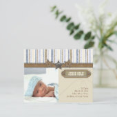 Jesse Colseの誕生発表 案内状 (スタンド正面)