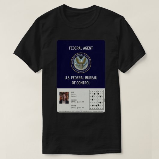 Jesse Faden FBC ID – コントロールステッカー.png Tシャツ (デザイン正面)