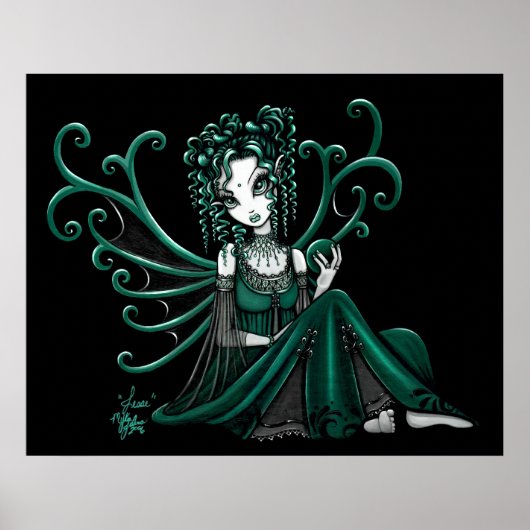 "Jesse" Green Fairy Poster ポスター (正面)