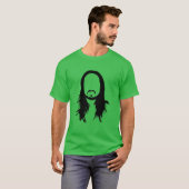 Jesse Pinkman Long Hair Steve Aoki retro Tシャツ (正面フル)