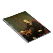 Jesse Ramsden (1735-1800年)のポートレート(canvの油 ノートブック (右側)