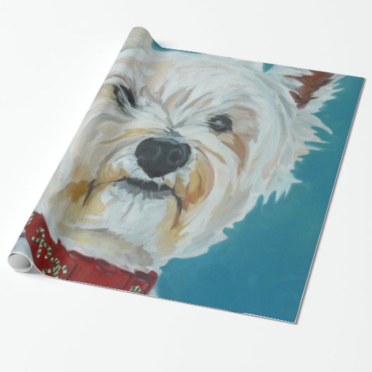 Jesse Westieの包装紙 ラッピングペーパー (アンロールド)