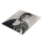 Jesse Woodsonジェームス(b/wの写真) タイル (側面)