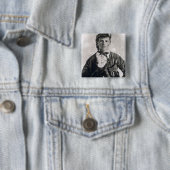 Jesse Woodsonジェームス(b/wの写真) 缶バッジ (インサイチュ)