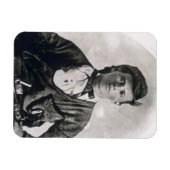 Jesse Woodson James (写真b/w) マグネット (横)