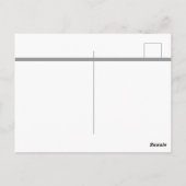 JESSICA ANNE FRANK "冬" サンクスカード ポストカード (裏面)