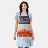 JESSICA ANNE FRANK "WINTER"  エプロン (着用した状態)