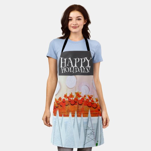 JESSICA ANNE FRANK "WINTER"  エプロン (着用した状態)