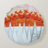 JESSICA ANNE FRANK "WINTER"  ラウンドクッション (裏面)