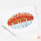 JESSICA ANNE FRANK "WINTER" Sticker 楕円形シール (封筒)